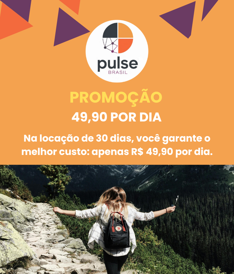 Banner promoção relógio geométrico em amarelo e branco (768 x 900 px)